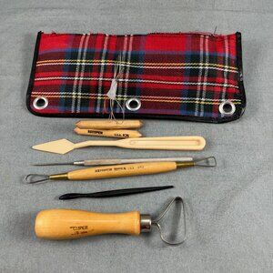 Vtg Kemper Pottery Tools Lot
